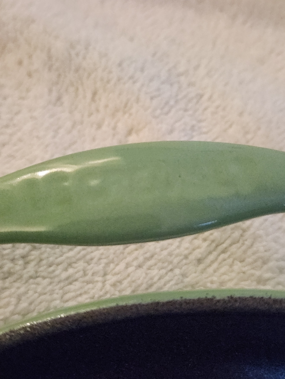 Le Creuset Jade Enamel Pan - Picture 4 of 5